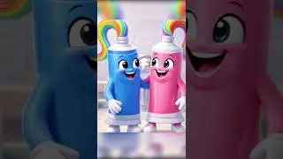 🦷🎵 Teeth Brushing Song for Kids | Fun & Educational Toothbrush Routine 🎵🦷 #kidssongs