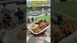 COMIDAS NOS EST&Aacute;DIOS BRASILEIROS - PARTE 45  #shorts #comidasestadios #comidadeestadio