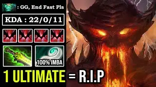CRAZY 100% MAGICAL BURST Perfect Triple Raze 1 Eul = 1 Deleted Super Pro MID Shadow Fiend DotA 2