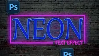 Neon Text Effect in Photoshop | Glowing Text Tutorial #CreativeImperfec#NeonTextEffect