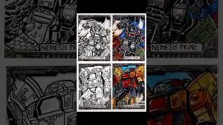 TRANSFORMERS PUZZLE CARD !!! #art #transformers #anime #sketchcard  #drawing #draw  #artist #joy