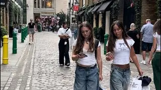 Explore Covent Garden and Floral Street | London City Street Walking Tour | 4K HDR