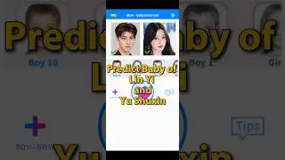 Predict Baby of Lin Yi and Yu Shuxin #shorts #babygenerator #linyi #yushuxin #estheryu #skiintolove