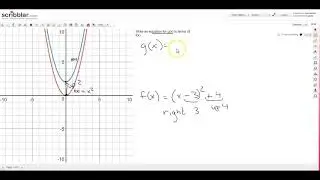 Writing g(x) in terms of f(x)