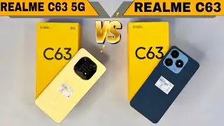 Realme C63 5G vs Realme C63 4G - Unboxing & Comparison 2024