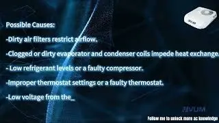 ✨ Common RV air conditioner problems and solutions- 1 insufficient cooling ⚡❄