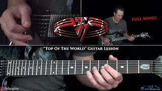 Van Halen - Top Of The World Guitar Lesson