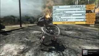 Metal Gear Rising: Revengeance - Khamsin [Hard][S Rank & No Damage Taken]