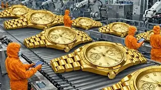 Inside the Secret Process of Making Gold Watches