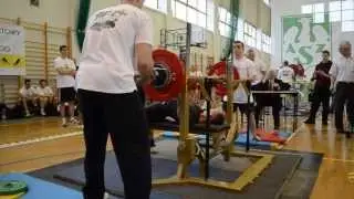 Adam Abramczuk - Strefa MOCY RIO Wellness Club - wyiskanie leżąc 92,5 kg