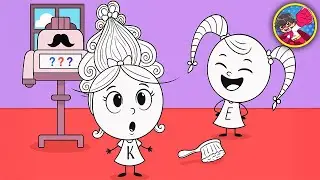 Emma and Kate get Crazy New Hairstyles and Make DIY Costumes