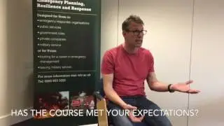 MSc Emergency Planning, Resilience and Response