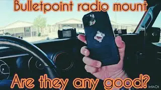 Jeep Gladiator best handheld radio mount? Bulletpoint mounting solutions