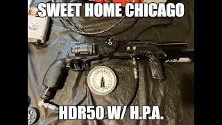 Testing a hdr50 modified  homewreker deez devistator eagle eye | chicago less lethal | 312-882-2715