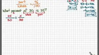 Writing Proportions