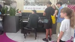 PianoenGare in Gare du Nord 16th August 2023