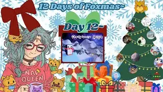 Christmas Luge 🐧🛷 | Foxmas Day 12 — Sliding Penguins & Cozy Giving