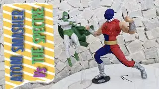 ATOM SMASHER VS THE SPECTRE MCFARLANE TOYS | JSA: BLACK VENGEANCE | DC MULTIVERSE REVIEW#78