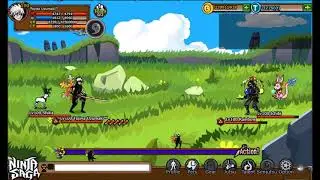 Ninja Saga fujima pvp vs Full water #3 Random