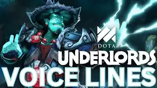 Dota Underlords | Storm Spirit | Voice Lines