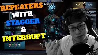Dauntless - End Game Repeater Build - Iceborne with Stagger and Interrupt!