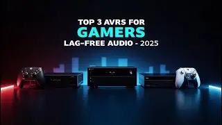 Top 3 Best AV Receivers for Gamers &ndash; Lag-Free, Immersive Audio in 2025!