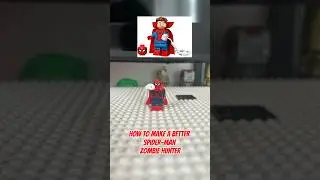 Spider-Man zombie hunter what if Lego figure custom