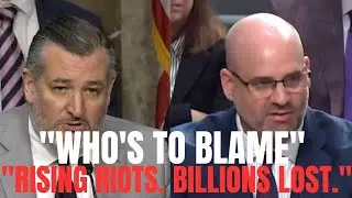 Ted Cruz Grills DOJ Nominee on Political Violence & Rioting &mdash; Explosive Senate Hearing.