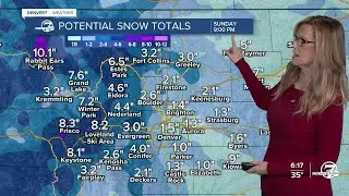 Quiet for Thanksgiving, but first snow on the way