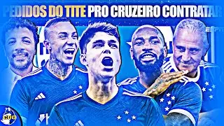 🦊✍️ TITE PEDIU! CRUZEIRO QUER LUIZ ARAÚJO E CEBOLINHA do FLAMENGO, mas não envolve KAIO JORGE