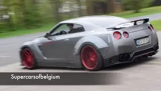 Prior design R35 GT-R PD750 WIDE BODY - INSANE SOUNDS!! + overview