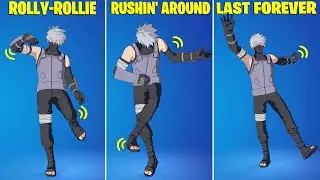 Fortnite Black Ops Kakashi Skin With Best Dances & Emotes!