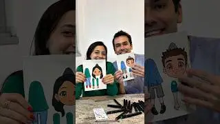 FIZEMOS NOSSOS BONEQUINHOS DE PAPEL 😀
