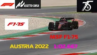 AC F1 2022 | MSF F1-75 | AUSTRIA 2022 | 1:02.667