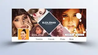 How to Make A Creative Photography Facebook Cover Photo in Photoshop Tutorial 2020