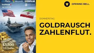 GOLD steigt weiter | USA & Iran Eskalation? | Carvana Short Seller Attacke