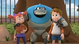 Arpo the Robot   SCARY LION AT THE ZOO!   Arpo Full Episodes   Compilation   Funny Cartoons for Kids