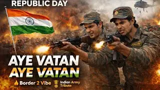 Aye Vatan Aye Vatan 🇮🇳 | 26 January Republic Day Special | Border 2 Vibe | Deshbhakti Song
