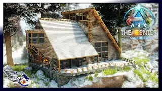 Day One - The Snow Base Build | ARK: The Center Ascended #2