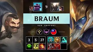 Braum Support vs Pantheon - TW Master Patch 25.11