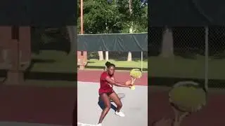 Short video of major tennis strokes #shorts #tennis #shortsvideo #subscribe