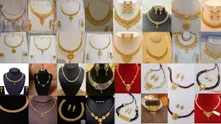 Simple And Beautiful Gold Necklace Designs | Gold Locket Design