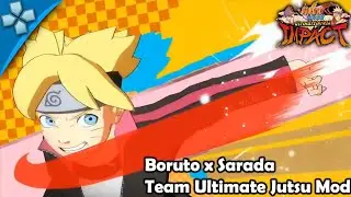 New Boruto x Sarada ( Tag Team Ultimate Jutsu ) | Naruto Shippuden Ultimate Ninja Impact Mod PPSSPP