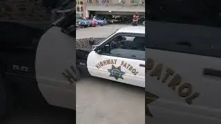 Real Highway Patrol Ford Mustang 5.0 in Oakland California