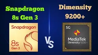 Snapdragon 8s Gen 3 vs Dimensity 9200 Plus // 9200+ vs 8s Gen 3 ✨️ @thetechnicalgyan