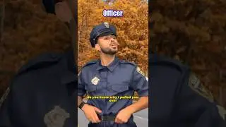 When you OUTSMART a Cop 👮😂💀#comedy #viral