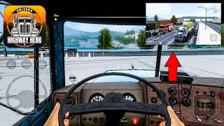 Drivers: Highway Hero - Mobile Gameplay | Cable Reel Delivered Mountain Roads