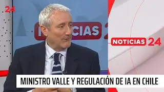 Ministro Valle y regulaci&oacute;n de la IA en Chile: &ldquo;Se necesita una alfabetizaci&oacute;n en el pa&iacute;s