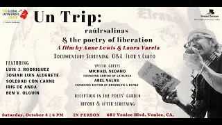 Un Trip: ra&uacute;lrsalinas & The Poetry of Liberation, Screening, Flor Y Canto
