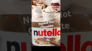 Nutella Hot Chocolate#hotchocolate #cooking#cookingchannel #foodlover#shorts#shortvideo #shortsfeed